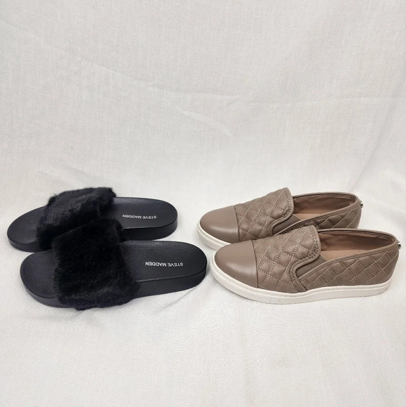 Steve Madden Slip On Sneakers Sandal Lot - Picture 2 of 10